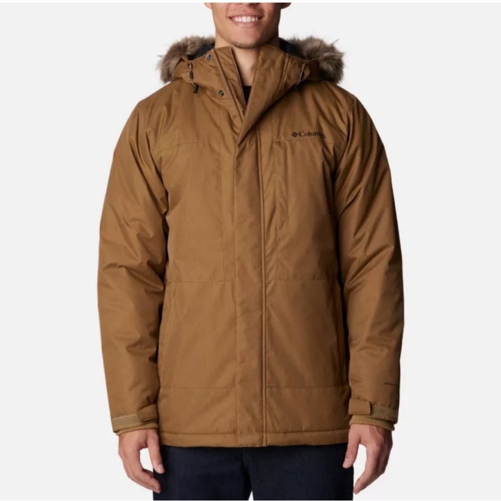 Columbia Light Brown Ski & Snowboard Jacket